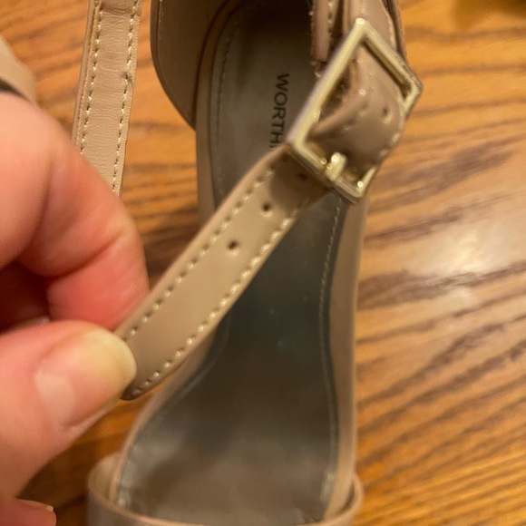 Beige high heel sandals - Picture 5 of 5